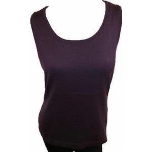 NEW ANGEL bra friendly tank top in plum